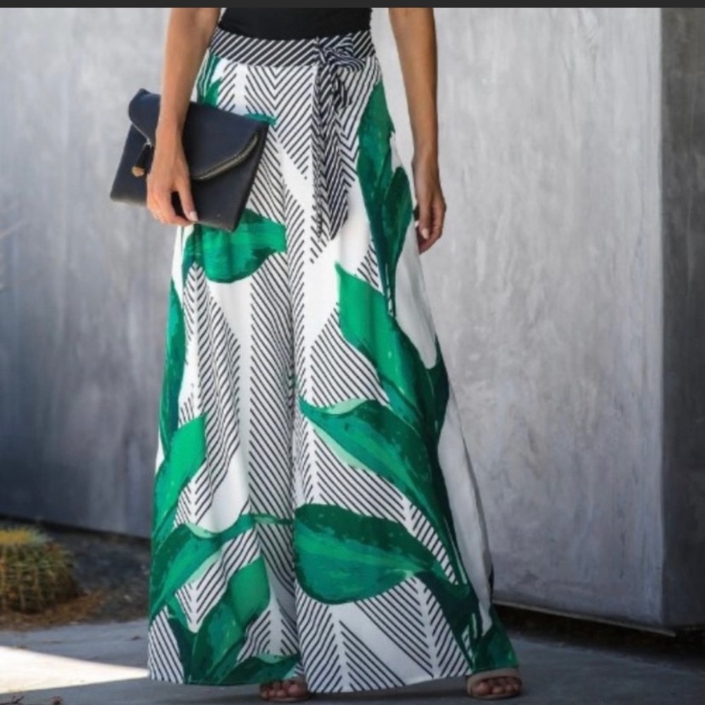 Vici currito palm pants